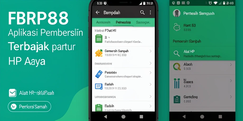 Tampilan antarmuka aplikasi FBRP88 yang sederhana dan fungsional.