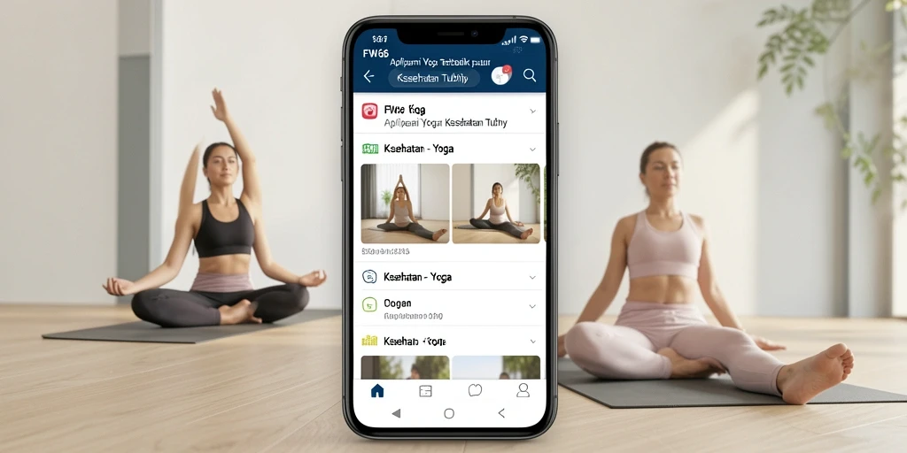 Antarmuka intuitif FW66 untuk latihan Yoga yang menyenangkan.