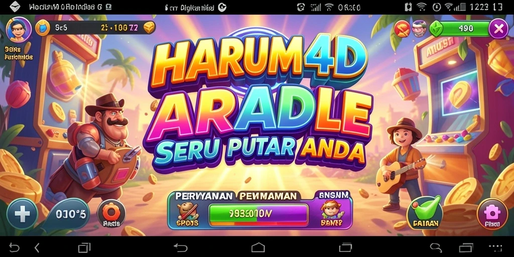 Tampilan antarmuka HARUM4D yang menarik dan interaktif.