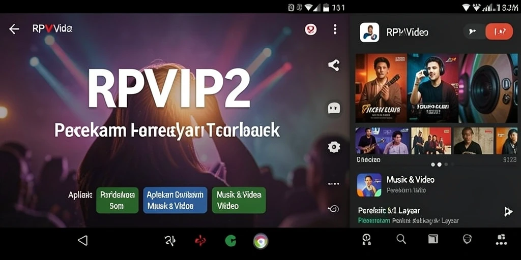 Tampilan antarmuka aplikasi RPVIP2 yang simpel dan fungsional.