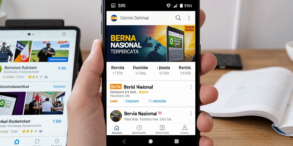 Tampilan antarmuka aplikasi S80 yang modern dan informatif.